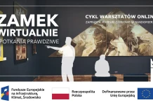 Zamek wirtualnie – spotkania prawdziwe – cykl warsztatów online Zamek wirtualnie Spotkania prawdziwe - plakat ogólny (FEnIKS EU)