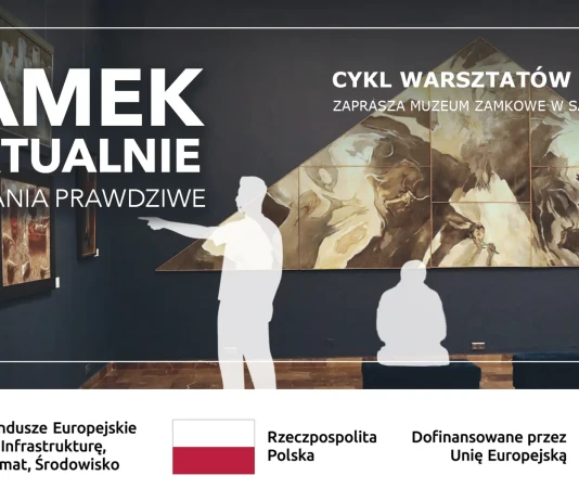 Zamek wirtualnie – spotkania prawdziwe – cykl warsztatów online Zamek wirtualnie Spotkania prawdziwe - plakat ogólny (FEnIKS EU)