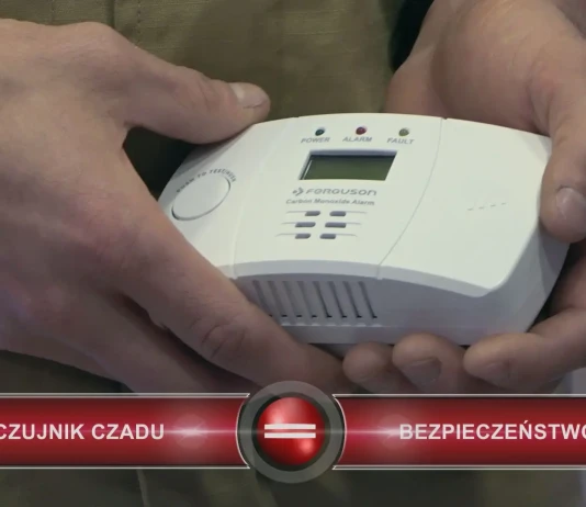 CZUJNIK CZADU = BEZPIECZEŃSTWO CZUJNIK CZADU