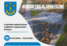 Konsultacje społeczne – nadanie statusu miasta miejscowości Gorzyce – luty 2026 GORZYCE - KONSULTACJE SPOŁECZNE