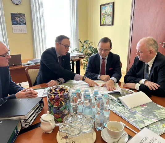 ROZWÓJ TARNOBRZEGA I NAJBLIŻSZE PLANY INWESTYCYJNE Marszałek w Tarnobrzegu - 1