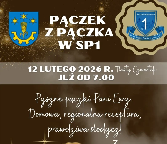 PĄCZEK Z PĄCZKA W SP1 PĄCZEK Z PĄCZKA W SP1 - 12.02.2026
