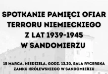 Spotkanie Pamięci Ofiar Terroru Niemieckiego z lat 1939-1945 w Sandomierzu 15 marca