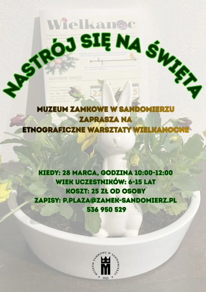 28.03.2026 - Warsztaty Wielkanocne - plakat