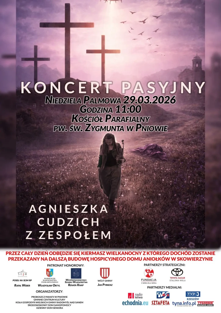 KONCERT PASYJNY - PNIÓW 29.03.2026