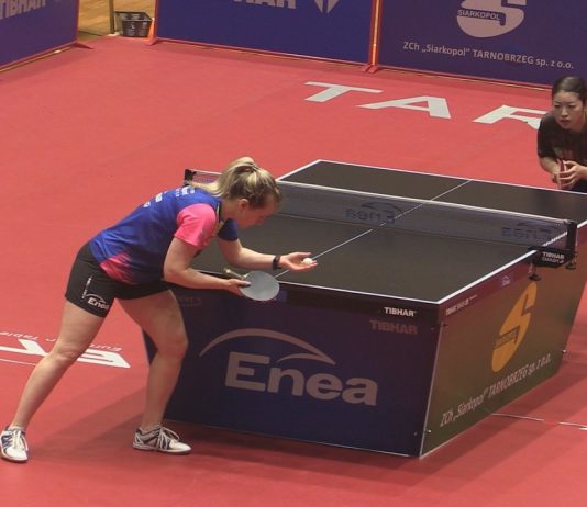 PIERWSZA PORAŻKA KTS ENEA SIARKOPOL TARNOBRZEG – CENNA WYGRANA TENISISTEK STOŁOWYCH Z CZĘSTOCHOWY