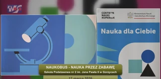 NAUKOBUS – NAUKA PRZEZ ZABAWĘ – SP NR 2 W GORZYCACH NAUKOBUS W GORZYCACH