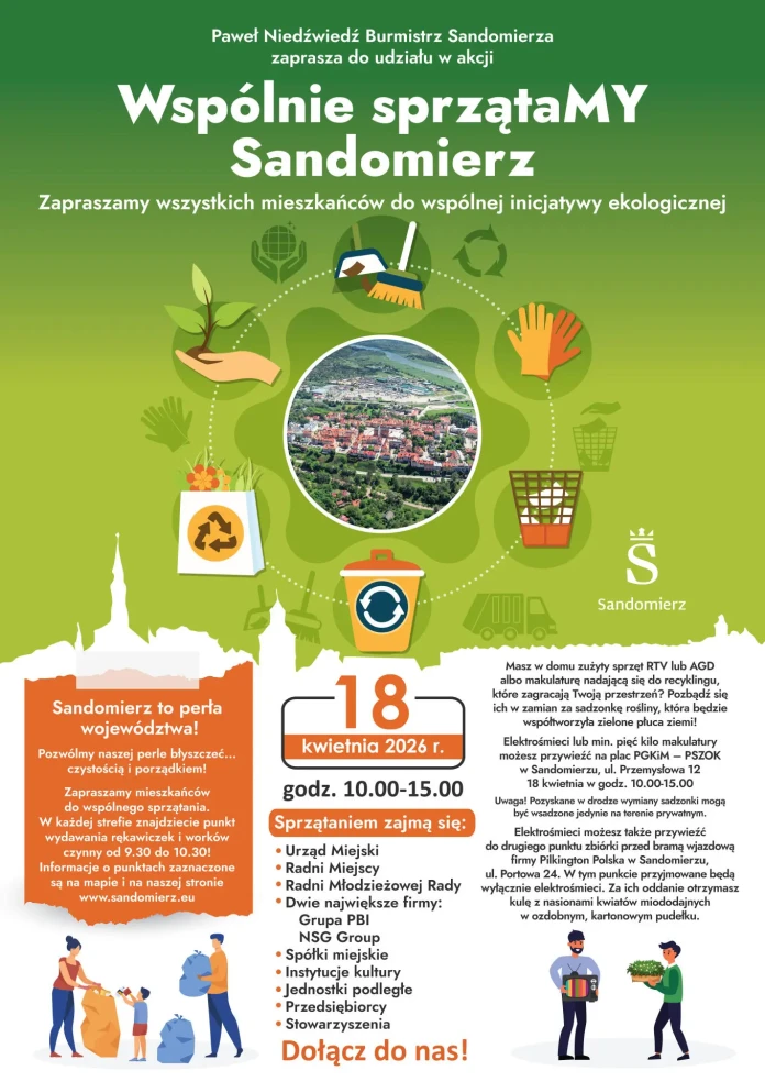 Sprzatamy sandomierz - 18.04.2026