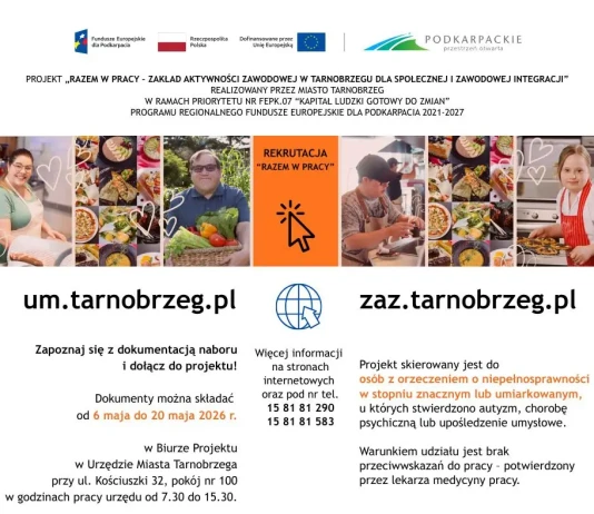 Zakład Aktywności Zawodowej w Tarnobrzegu ZAZ TARNOBRZEG
