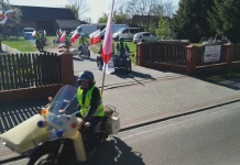 MOTOCYKLOWA PARADA PATRIOTYCZNA – DZIEŃ FLAGI W GRĘBOWIE GAZELA