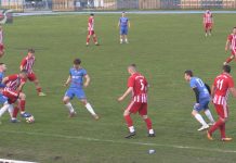ZACIĘTY MECZ W NOWEJ DĘBIE – PIŁKARZE STALI POKONALI SPARTĘ JEŻOWE