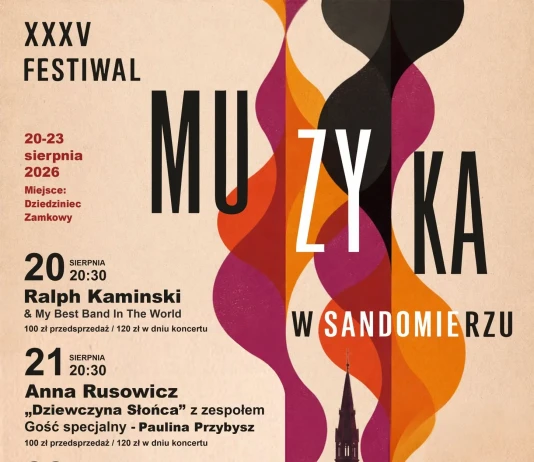 MUZYKA W SANDOMIERZU 2026 MUZYKA W SANDOMIERZU 2026