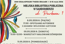 XXIII Ogólnopolski Tydzień Bibliotek w Miejskiej Bibliotece Publicznej w Sandomierzu Tydzień Bibliotek 2026
