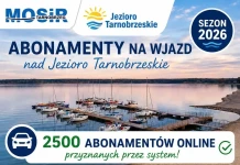 ABONAMENTY NA WJAZD NAD JEZIORO TARNOBRZESKIE – SEZON 2026 ABONAMENTY NA WJAZD NAD JEZIORO TARNOBRZESKIE - SEZON 2026