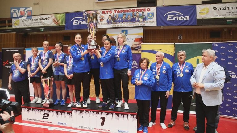 TENISISTKI STOŁOWE ZE ZŁOTYM MEDALEM – KTS ENEA SIARKOPOL TARNOBRZEG MISTRZEM POLSKI