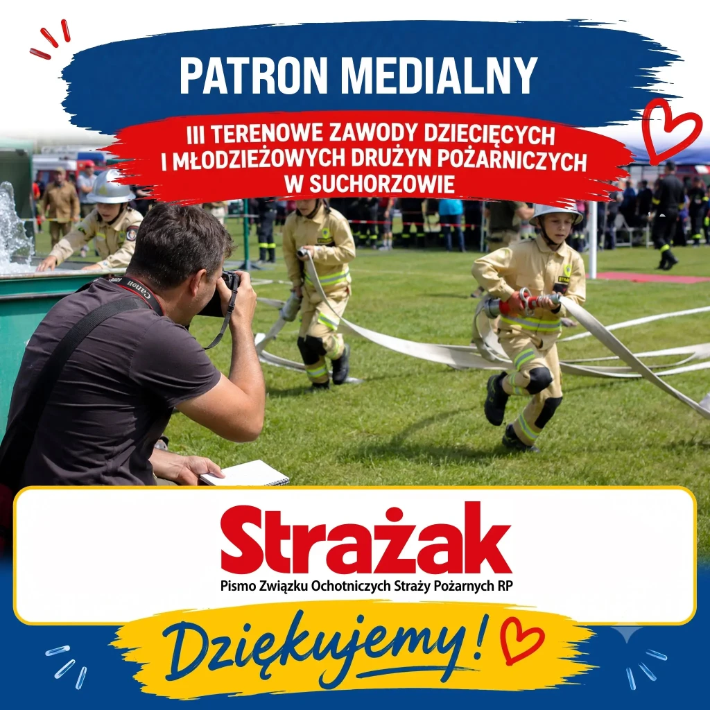 PATRON MEDIALNY - STRAŻAK