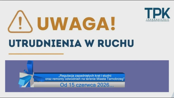 UWAGA - UTRUDNIENIA W RUCHU