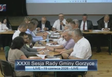 XXXII Sesja Rady Gminy Gorzyce – 19 czerwca 2026 godz. 12.00 – LIVE XXXII Sesja Rady Gminy Gorzyce